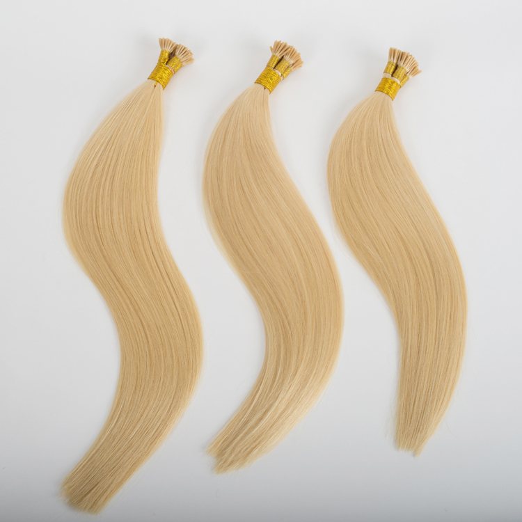 Human easy pre bonded real hair extensions store SJ00132